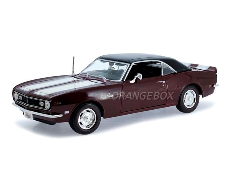Chevrolet Camaro Z/28 Coupe 1968 1:18 Maisto Marrom - 20 anos