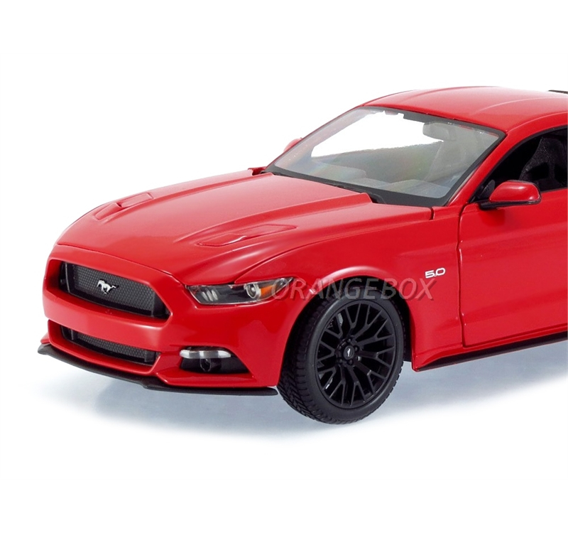 Ford Mustang GT 5.0 2015 Maisto 1:18 Vermelho - 20 anos! Loja on