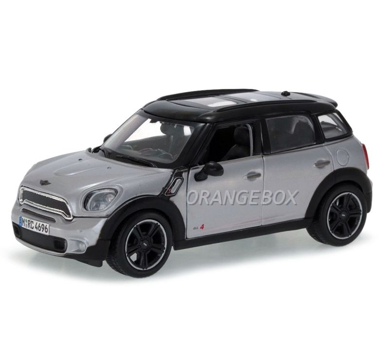 Mini Cooper Countryman 1:24 Maisto Prata - 19 anos! Loja on-line
