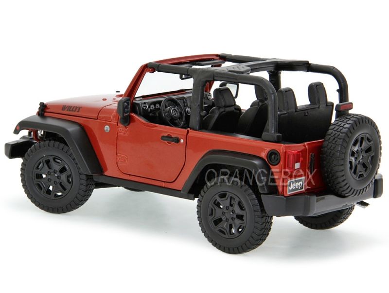 Jeep Wrangler 2014 Willys Copper Maisto 1:18 Cobre - 20 anos! Loja