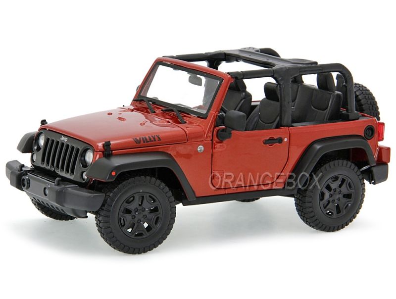 Jeep Wrangler 2014 Willys Copper Maisto 1:18 Cobre - 20 anos! Loja