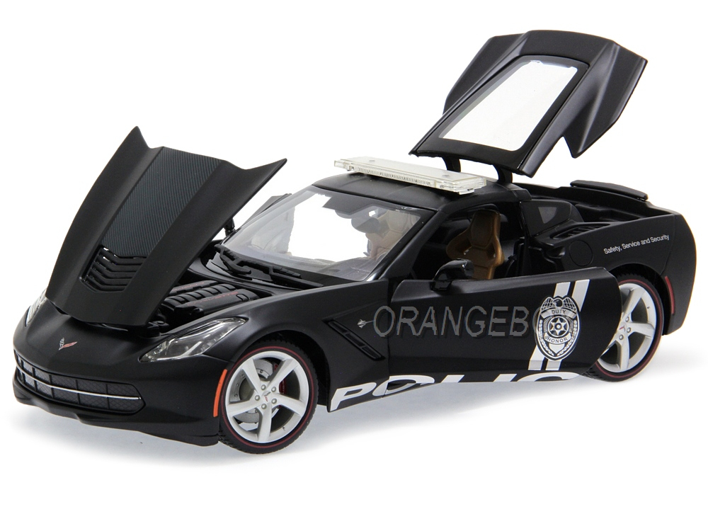 Chevrolet Corvette C7 Stingray 2014 Police Maisto Premiere Edition