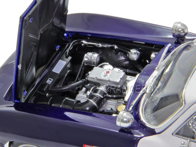 Chevrolet Corvette 1965 Policia Maisto 1:18 - 19 anos! Loja