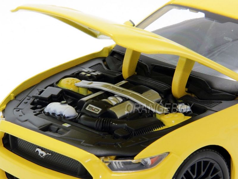 Ford Mustang GT 5.0 2015 Maisto 1:18 Amarelo - 20 anos! Loja on