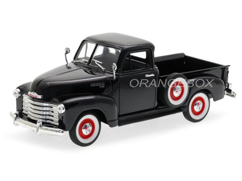 Chevrolet 3100 Pick-Up 1953 1:24 Welly Preto - 20 anos! Loja on