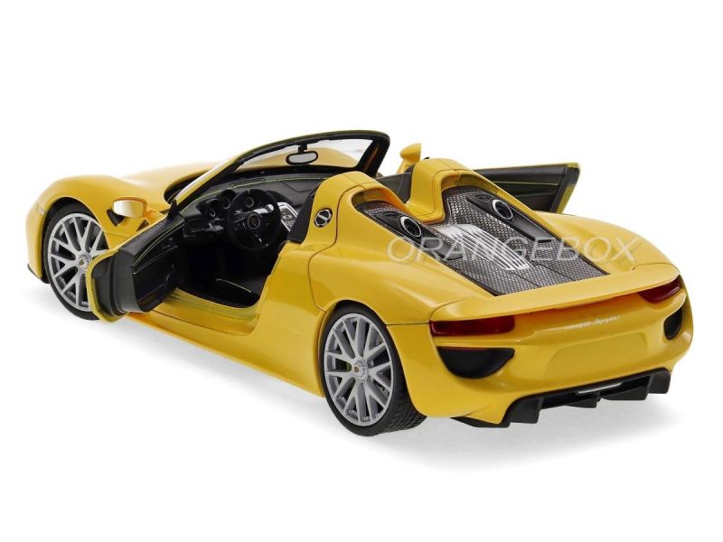 Porsche 918 Spyder 1:24 Welly Amarelo - 19 anos! Loja on-line de