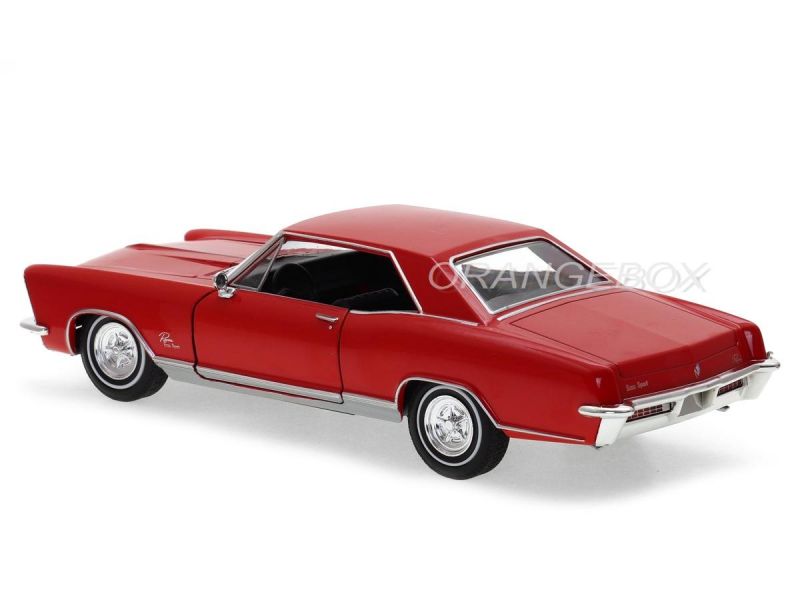Buick Riviera Gran Sport 1965 1:24 Welly Vermelho - 20 anos! Loja