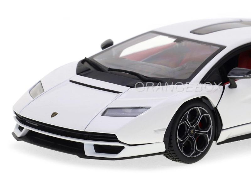 Lamborghini Countach LPI 800-4 2022 Bburago 1:24 Branco - 18