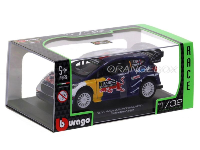 Ford Fiesta M-Sport 2017 WRC Rally 1:32 Bburago - 20 anos! Loja on
