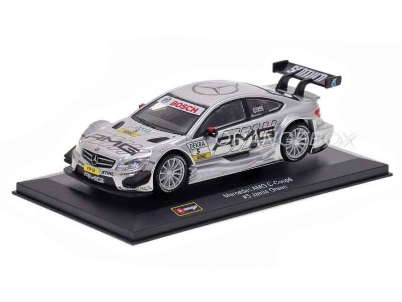 Mercedes Benz AMG C-Coupé DTM 1:32 Bburago - 20 anos! Loja on-line
