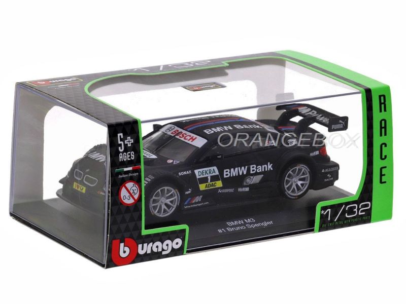 BMW M3 DTM 2018 1:32 Bburago - 20 anos! Loja on-line de miniaturas