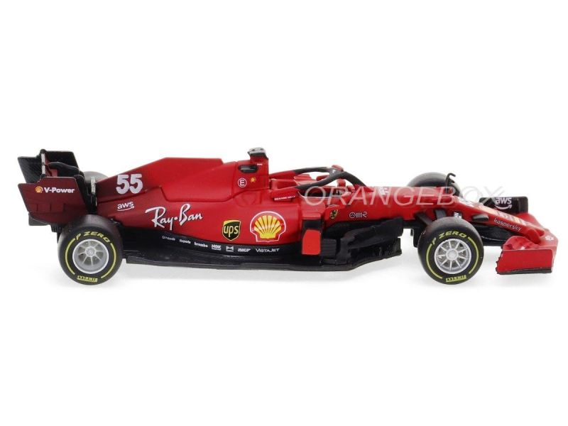 Fórmula 1 Ferrari SF21 2021 Carlos Sainz 2021 1:43 Bburago - 20