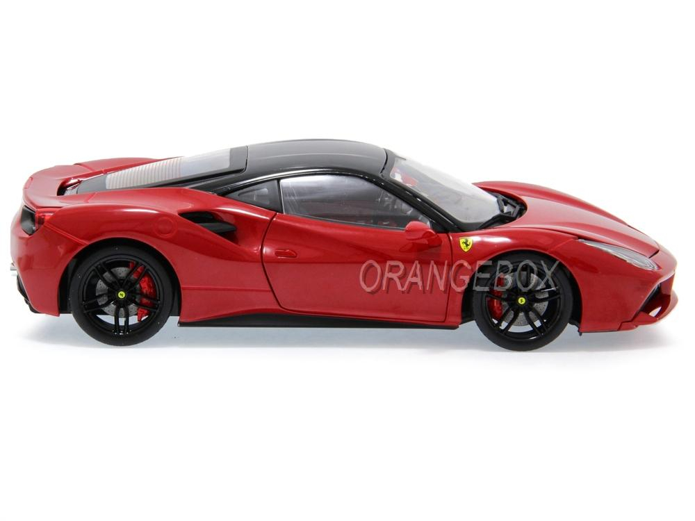 Ferrari 488 GTB Série Signature Bburago 1:18 Vermelho - 20 anos
