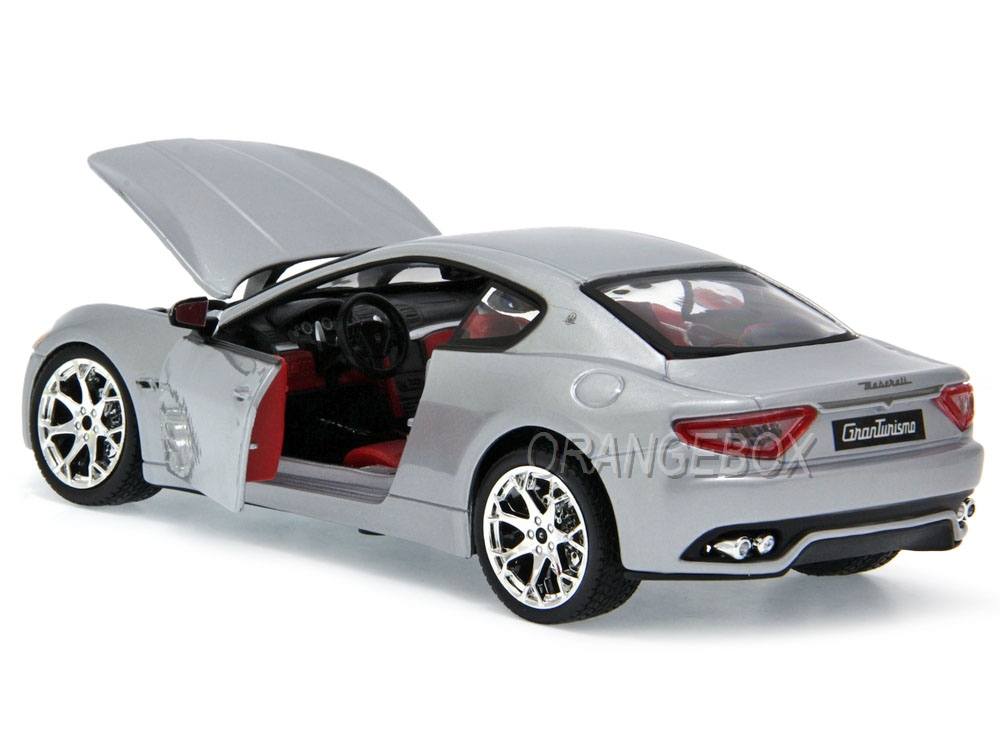 Maserati Gran Turismo Bburago 1:24 Prata - 20 anos! Loja on-line