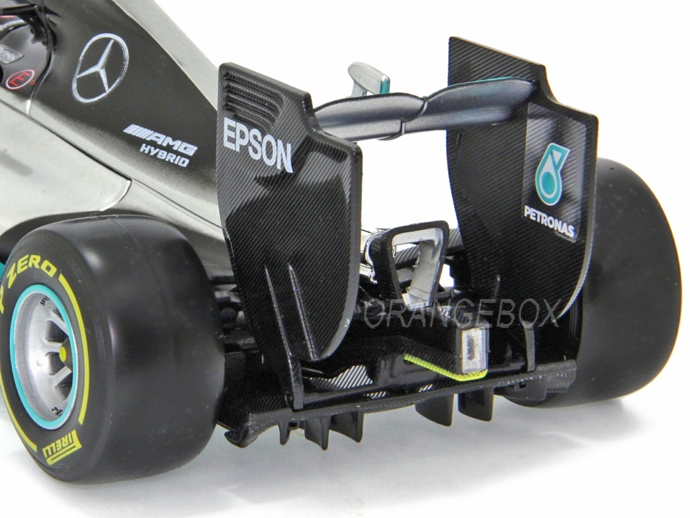 Fórmula 1 Mercedes Benz Petronas F1 W07 Lewis Hamilton Hybrid 2016