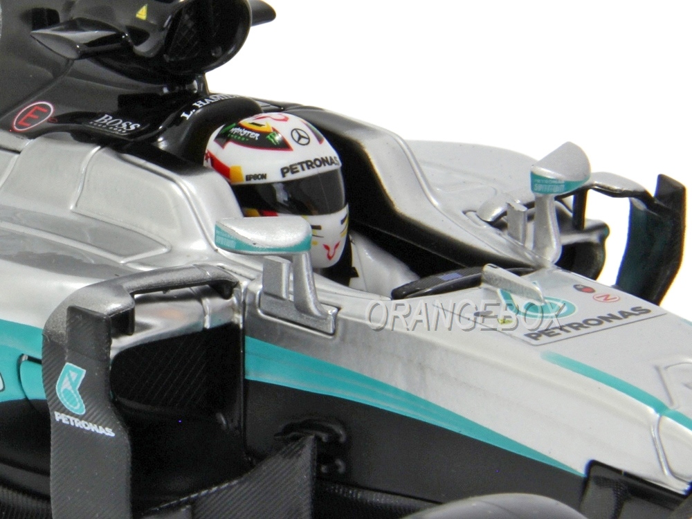 Fórmula 1 Mercedes Benz Petronas F1 W07 Lewis Hamilton Hybrid 2016