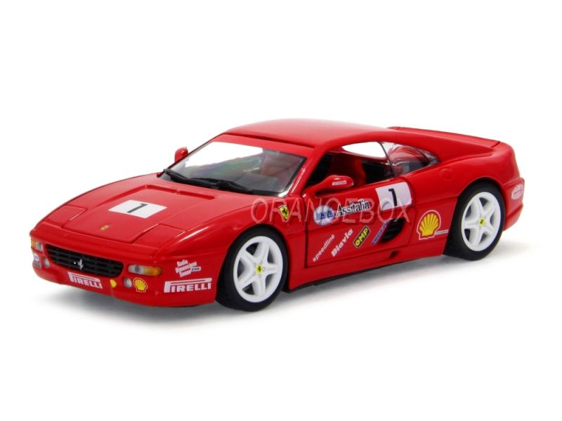 Ferrari F355 Challenge Bburago 1:24 Vermelho - 20 anos! Loja on