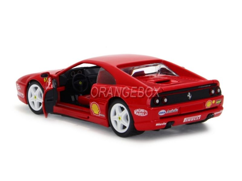 Ferrari F355 Challenge Bburago 1:24 Vermelho - 20 anos! Loja on