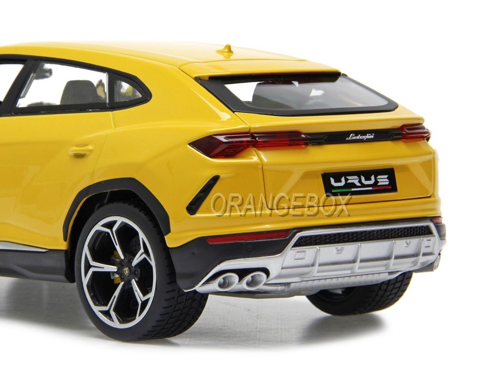 Lamborghini Urus 1:18 Bburago Amarelo - 20 anos! Loja on-line de