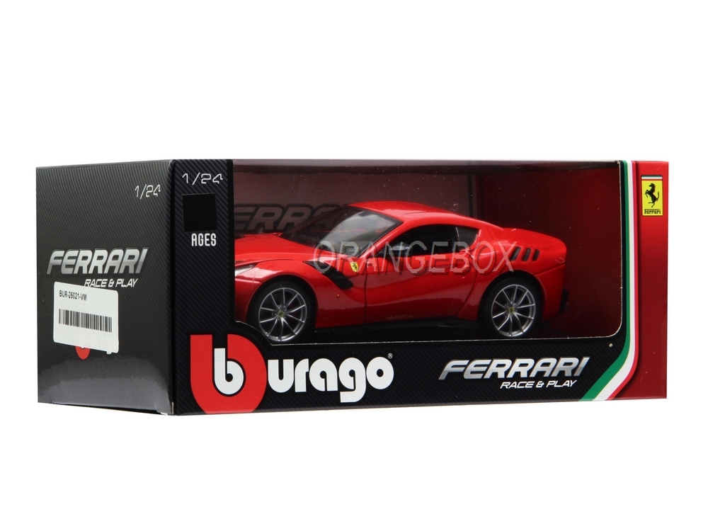 Ferrari F12 TDF Bburago 1:24 Vermelho - 20 anos! Loja on-line de