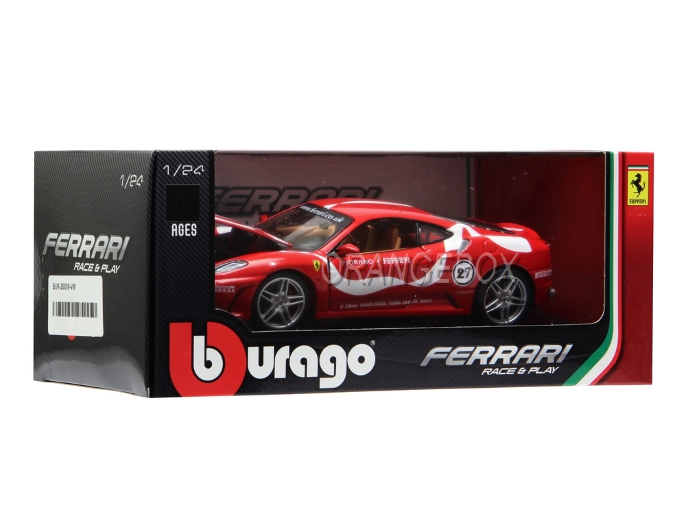 Ferrari F430 Fiorano Bburago 1:24 Vermelho - 20 anos! Loja on-line
