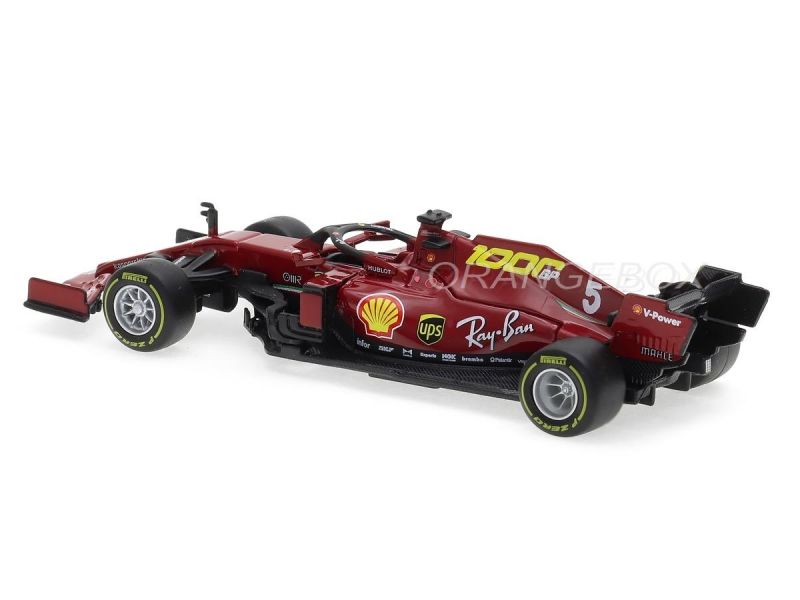 Bburago Ferrari F1 SF1000 Toskana Gp 1000 Vettel (Maßstab 1:18) Modèle
