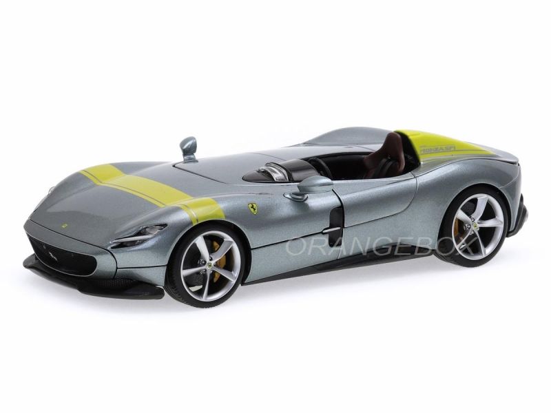自動車 BBR 1/18 Ferrari Monza SP1 l grey Ferrari Monza SP1 1:18 Bburago - 19 anos! Loja on-line de