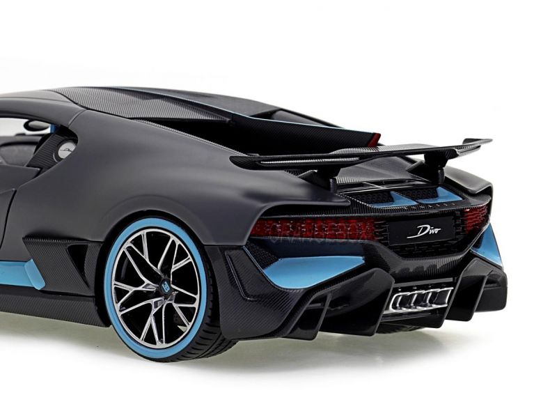 Bugatti Divo Bburago 1:18 Cinza - 20 anos! Loja on-line de