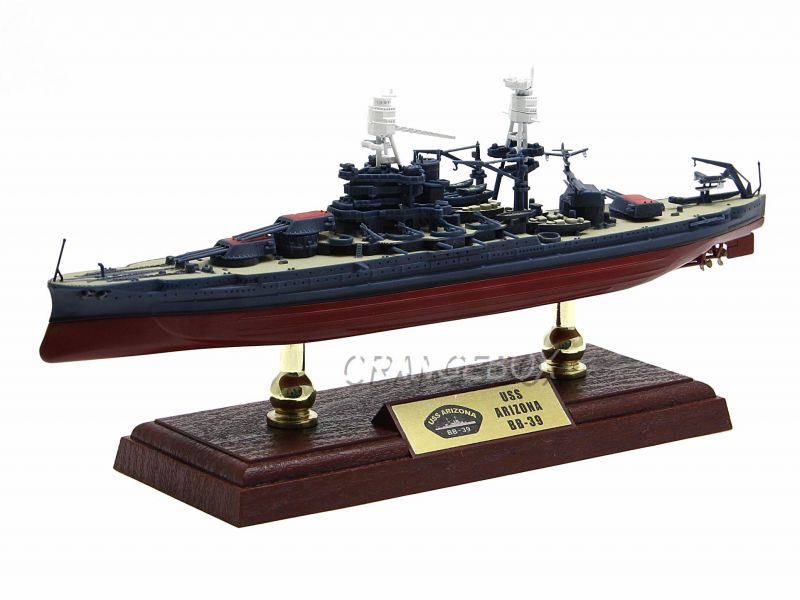 Navio USS Pennsylvania-Class Battleship USS Arizona (BB-39) 1:700