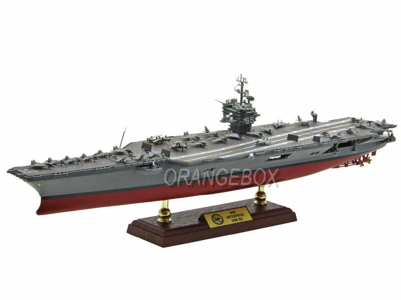 Navio Porta Aviões USS Aircraft Carrier Entreprise CVN-65 1:700