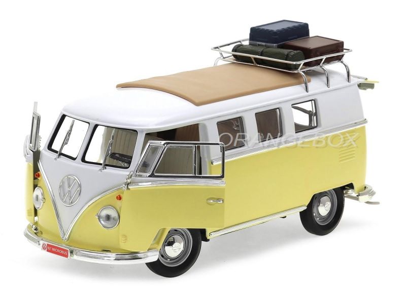 Volkswagen Microbus Kombi 1962 1:18 Yat Ming Creme - 20 anos! Loja Volkswagen Microbus Kombi 1962 1:18 Yat Ming Creme - 20 anos! Loja