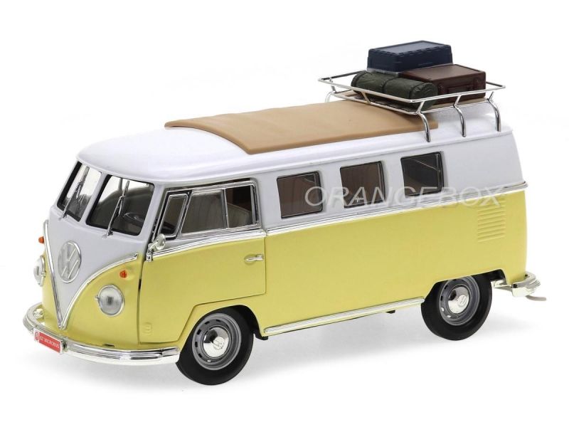 VOLKSWAGEN MICROBUS 1962 1/18　フォルクスワーゲン Volkswagen Microbus Kombi 1962 1:18 Yat Ming Creme - 19 anos! Loja