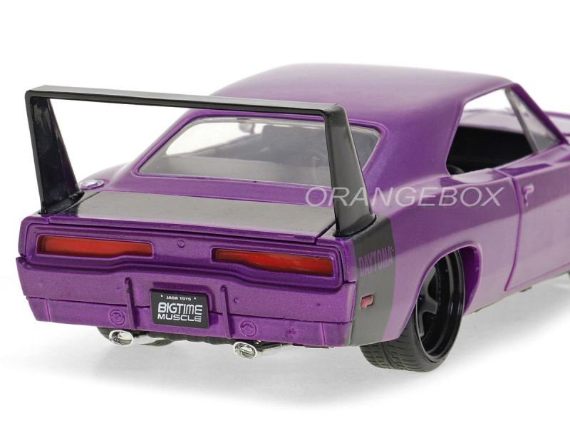 Jada Toys Big Time Muscle 1:24 Ford Gt - Coche Fundido A P. Color Negro