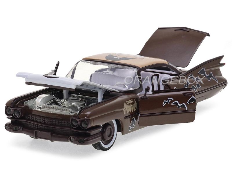 Cadillac Coupe DeVille 1959 Jada Toys 1:24 + Figura Conde Drácula