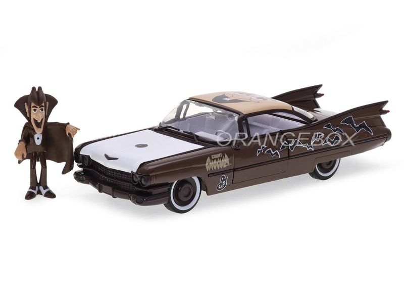Jada TOYS　キャデラック　デビル　1/24　1959　CADILLAC Cadillac Coupe DeVille 1959 Jada Toys 1:24 + Figura Conde