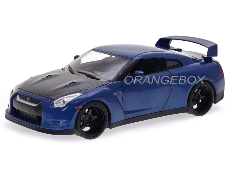 Nissan GT-R (R35) 2009 Velozes e Furiosos + Figura Brian Jada Toys