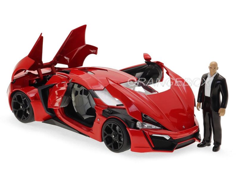 Lykan Hypersport W Motors Supercar Velozes e Furiosos 7 + Figura