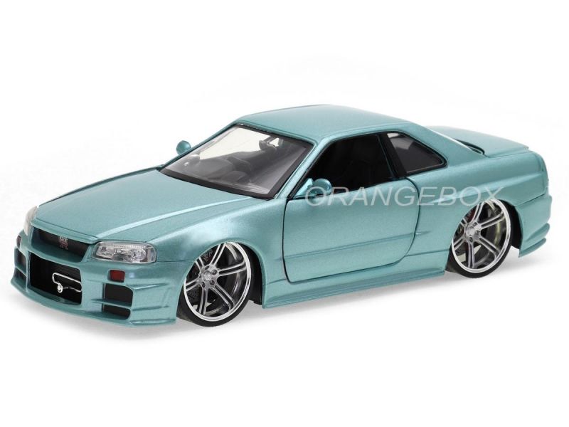 Brian s Nissan Skyline GT-R BNR34 Velozes e Furiosos Jada Toys 1