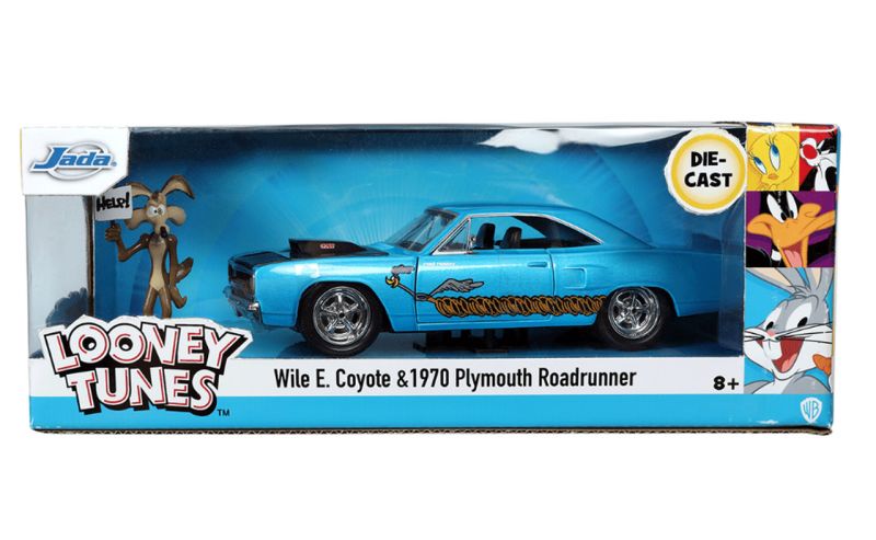 送料込み　1:24 LOONEY TUNES 1970 Plymouth Plymouth Road Runner 1970 Looney Tunes Jada Toys 1:24 + Figura