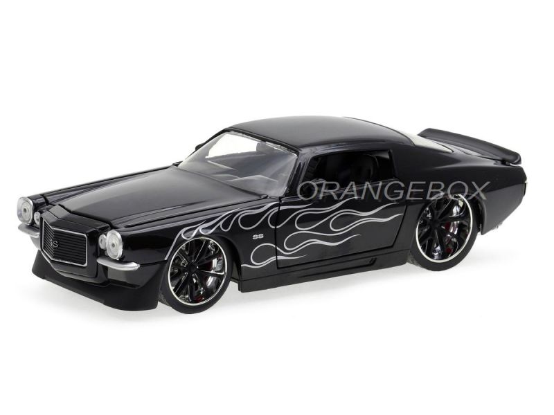 Chevrolet Camaro SS 1971 Big Time Muscle 1:24 Jada Toys Preto - 20