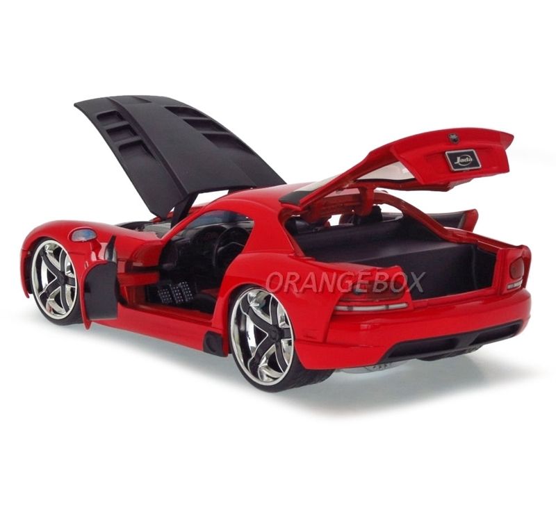 Dodge Viper SRT10 2008 1:24 Jada Toys Vermelho - 20 anos! Loja on
