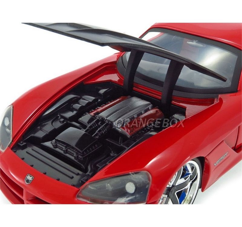 Dodge Viper SRT10 2008 1:24 Jada Toys Vermelho - 20 anos! Loja on