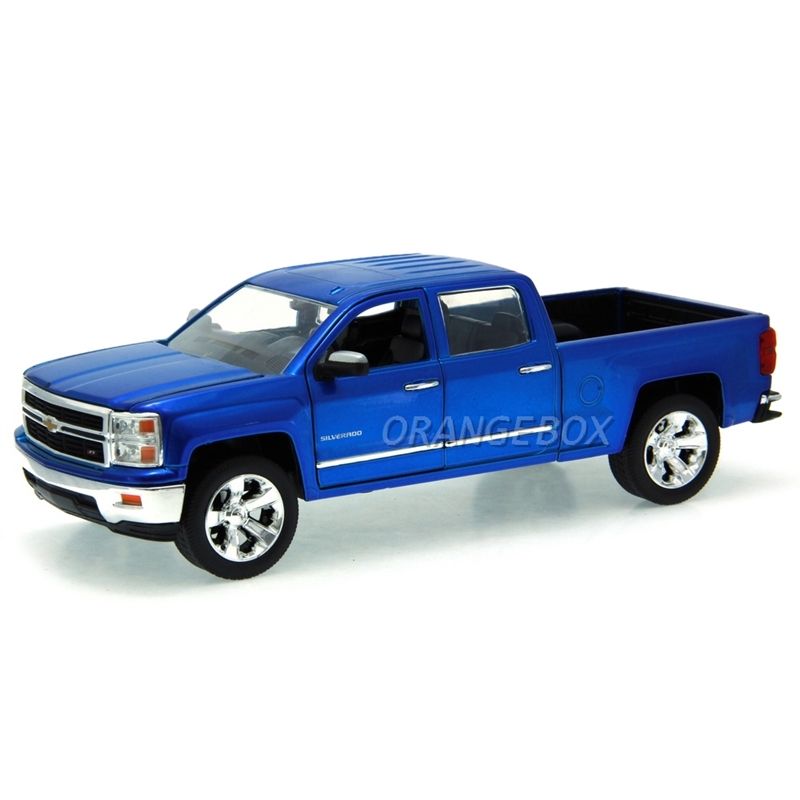 Chevrolet Silverado 2014 Jada Toys 1:24 Azul - 20 anos! Loja on