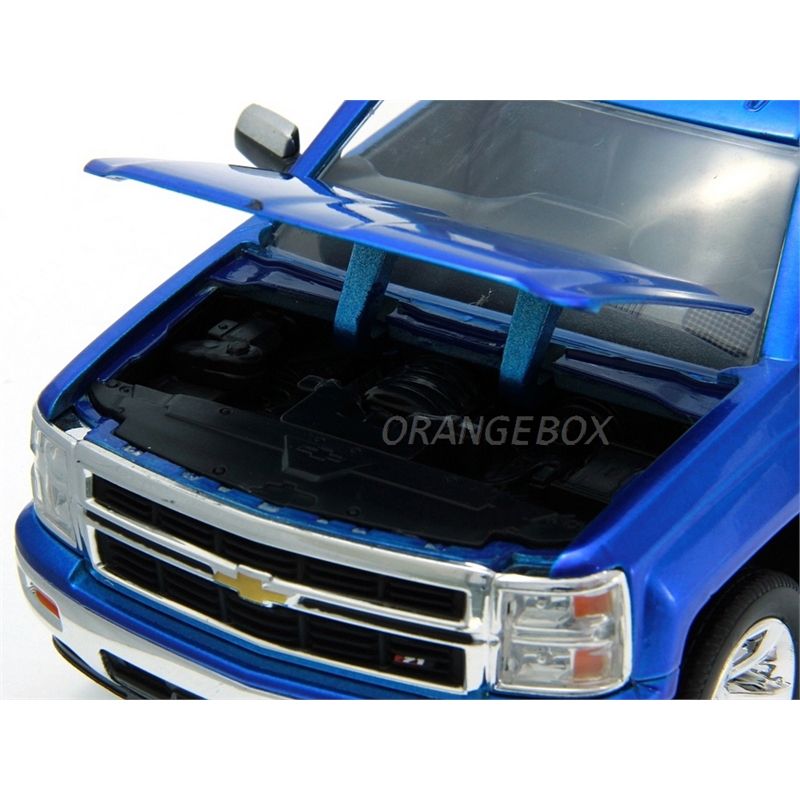 Chevrolet Silverado 2014 Jada Toys 1:24 Azul - 20 anos! Loja on