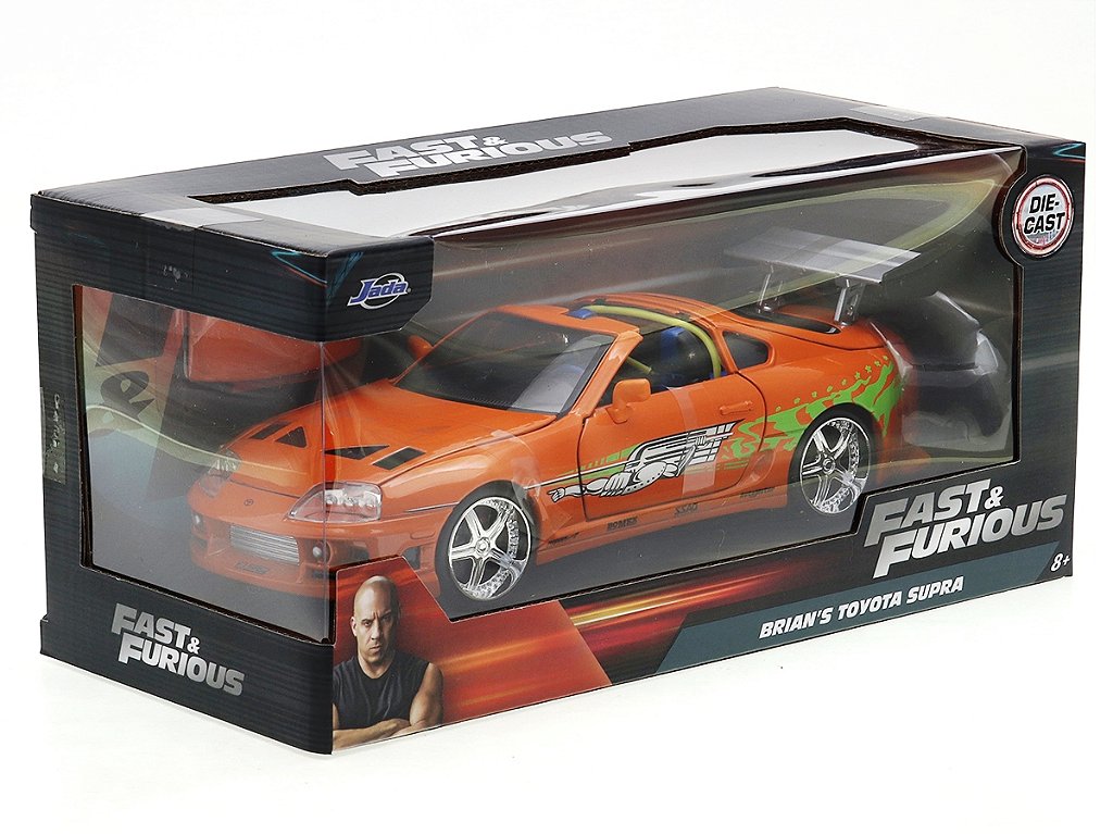 Toyota Supra 1995 Velozes e Furiosos Jada Toys 1:24 - 20 anos