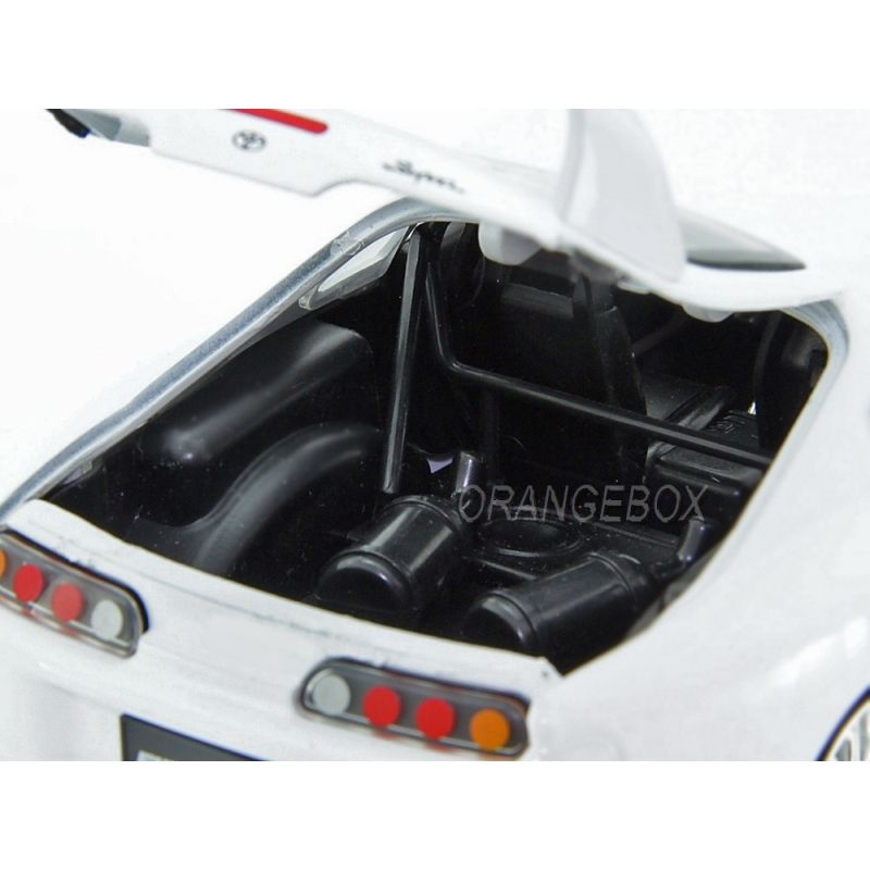 Toyota Supra Fast and Furious 7 Jada Toys 1:24 Branco - 20 anos