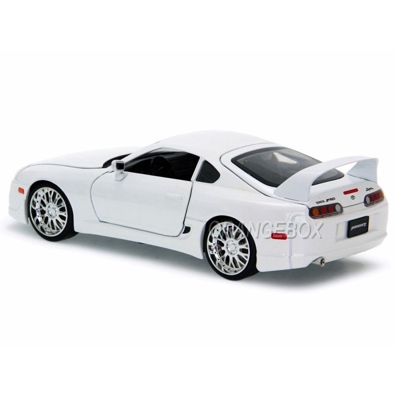 Toyota Supra Fast and Furious 7 Jada Toys 1:24 Branco - 20 anos