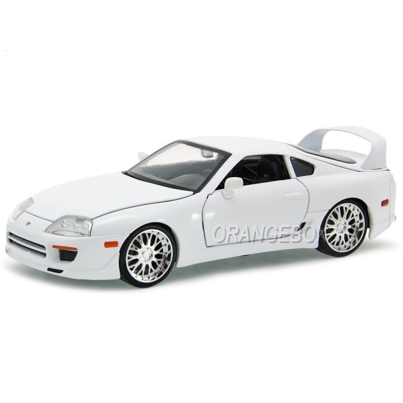 Jada 1/24 トヨタ スープラ ホワイト FAST & FURIOUS Toyota Supra Fast and Furious 7 Jada Toys 1:24 Branco - 20 anos