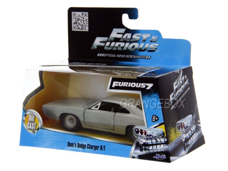 Dom s Dodge Charger 1970 R/T Velozes e Furios 7 Jada Toys 1:32