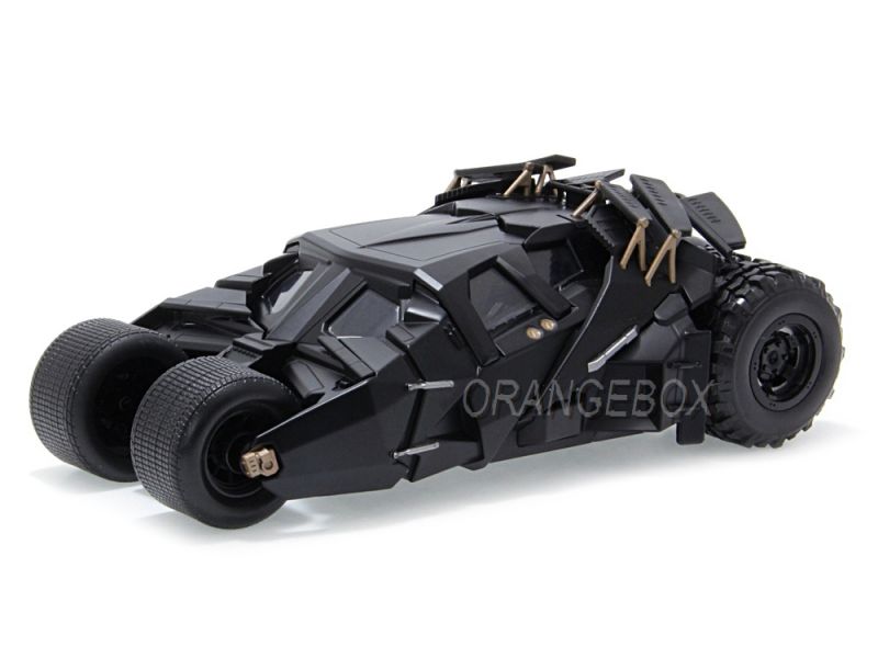 Batmóvel Tumbler + Figura Batman (em metal) - The Dark Knight 2008